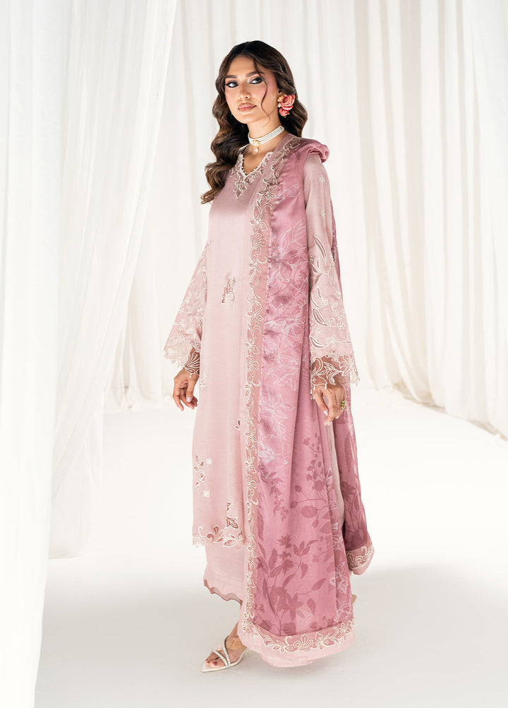 Efsun by Sahane Women RTW Embroidered Raw Silk 3 Piece Suit FP8807 Lale Festive Collection