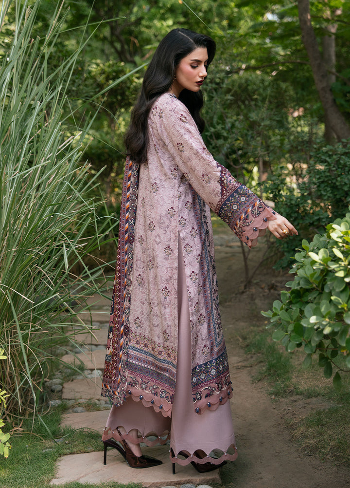 Khizaan by Sahane Unstitched Printed Cotton Viscose 3 Piece Suit Zoe Winter Collection