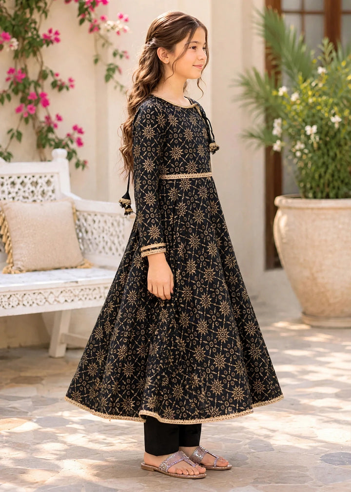 Modest Pret Embroidered cotton 3 Piece Suit Noor e Siyah