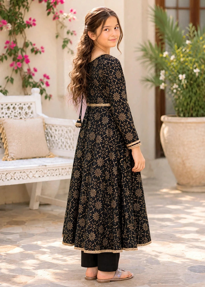 Modest Pret Embroidered cotton 3 Piece Suit Noor e Siyah