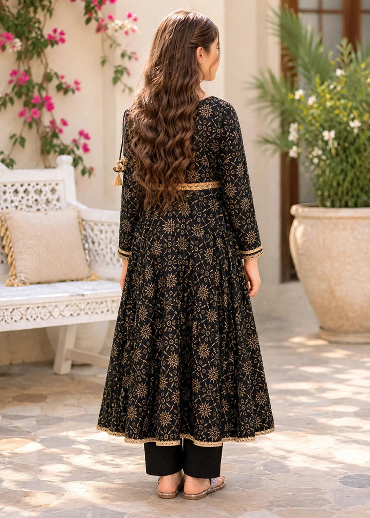 Modest Pret Embroidered cotton 3 Piece Suit Noor e Siyah
