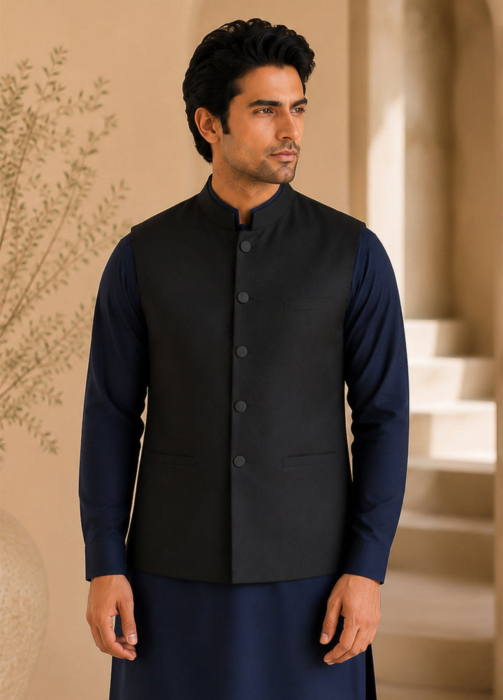 Mazham Pret Plain Suiting Waistcoat BSW-SCB-M