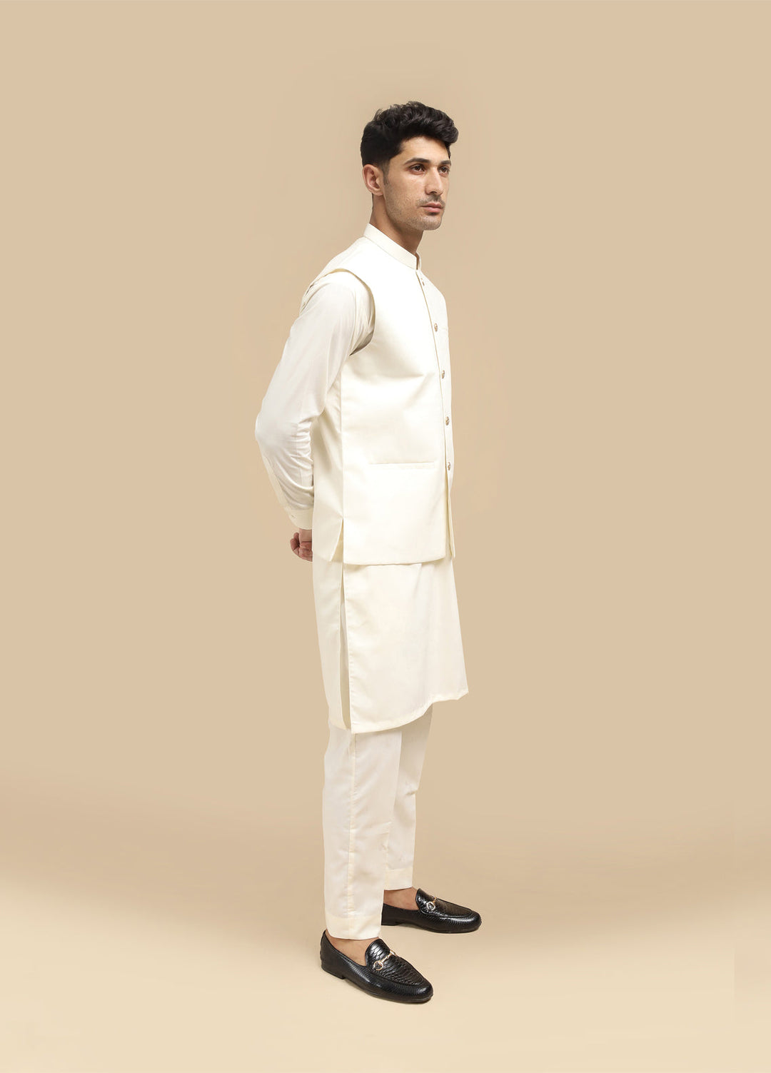 Mazham Pret Plain Blended Waistcoat BSBW-SCB-M