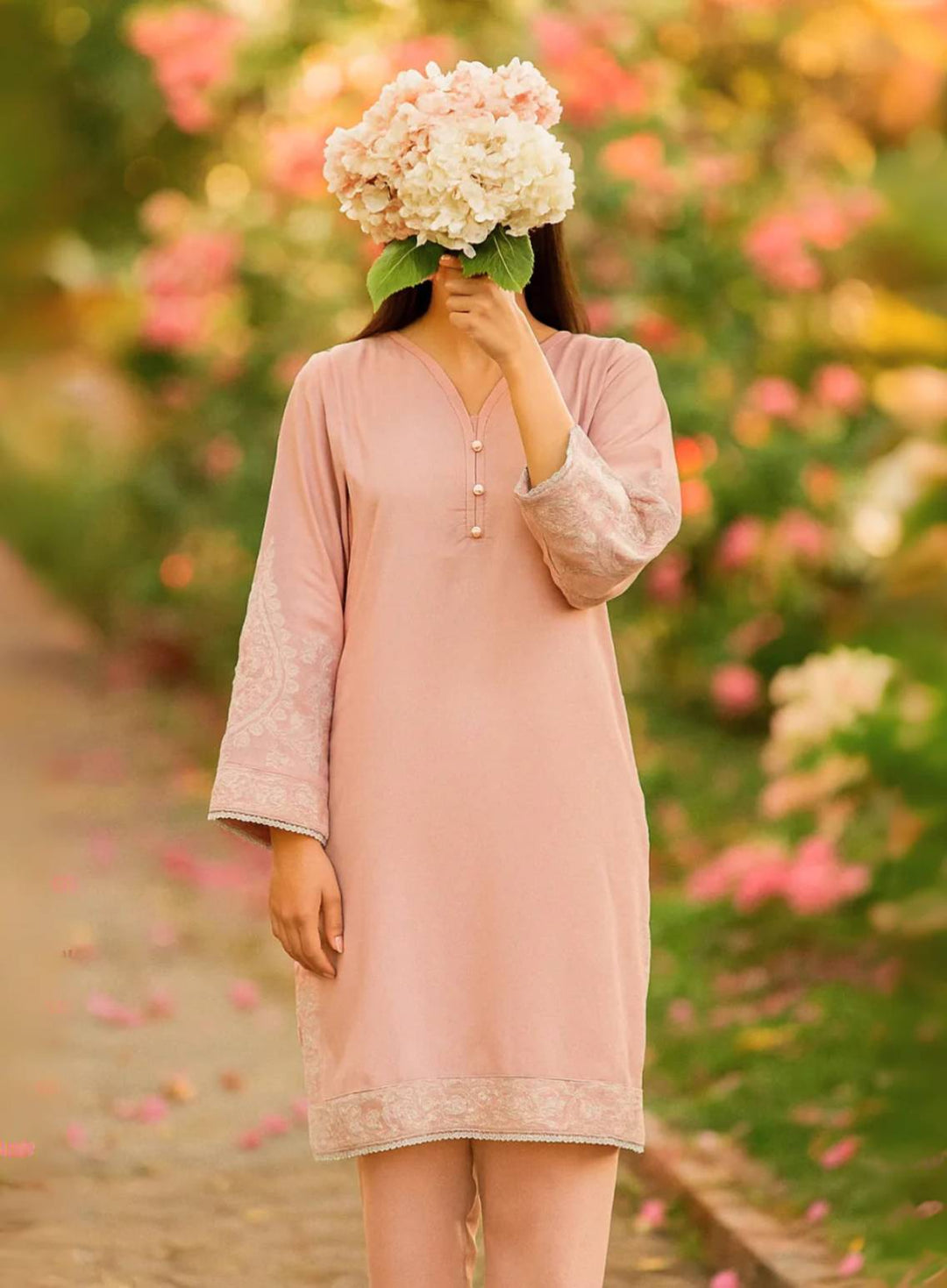 Ayla Studio Pret Embroidered Wash N Wear 2 Piece Suit Gulbadan