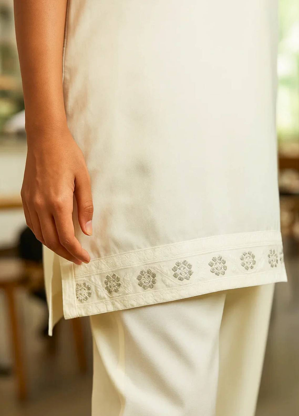 Ayla Studio Pret Embroidered Wash N Wear 2 Piece Suit Chandni