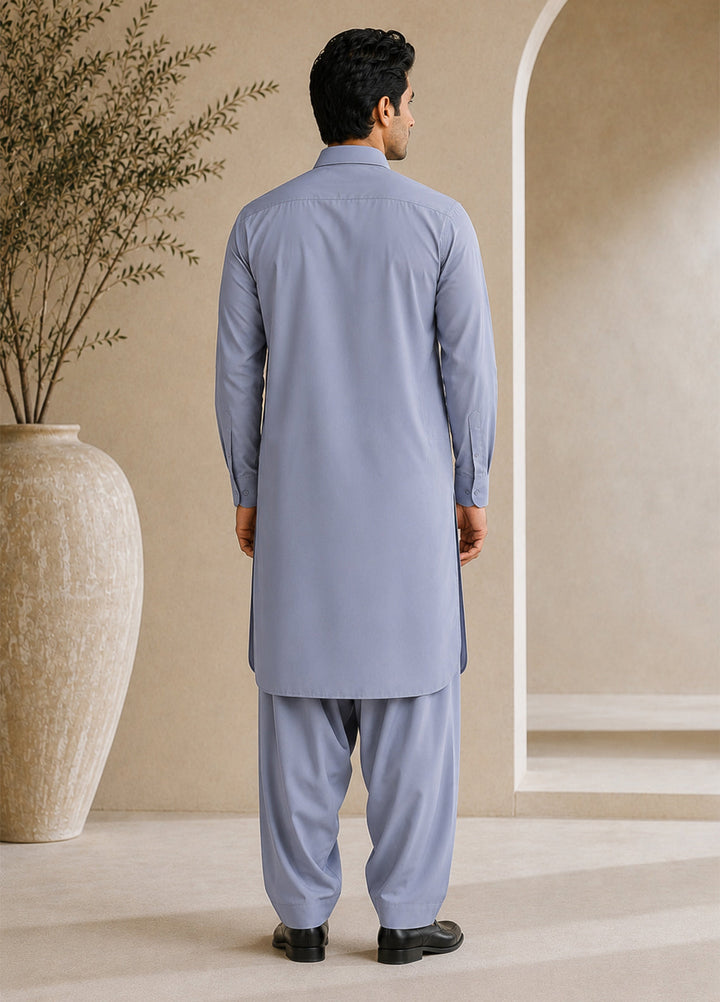 Mazham Pret Plain Wash and Wear Kurta-Shalwar SGFCSK-S