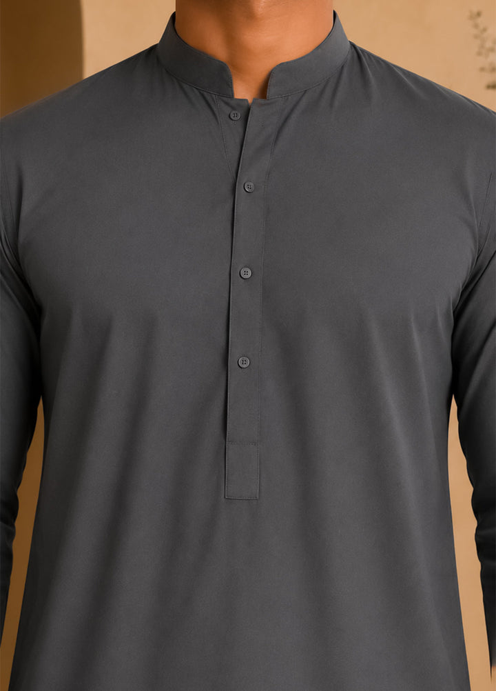 Mazham Pret Plain Blended Kurta-Shalwar GBKS-S-M