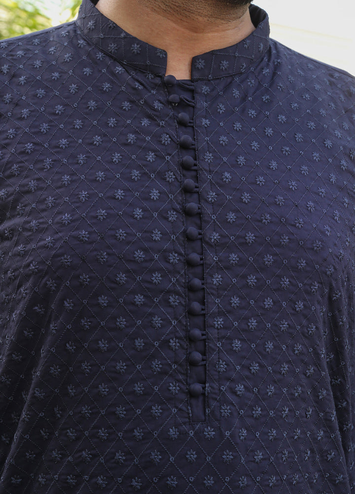 Mazham Pret Embroidered Cotton Kurta Pajama NBSKEFA