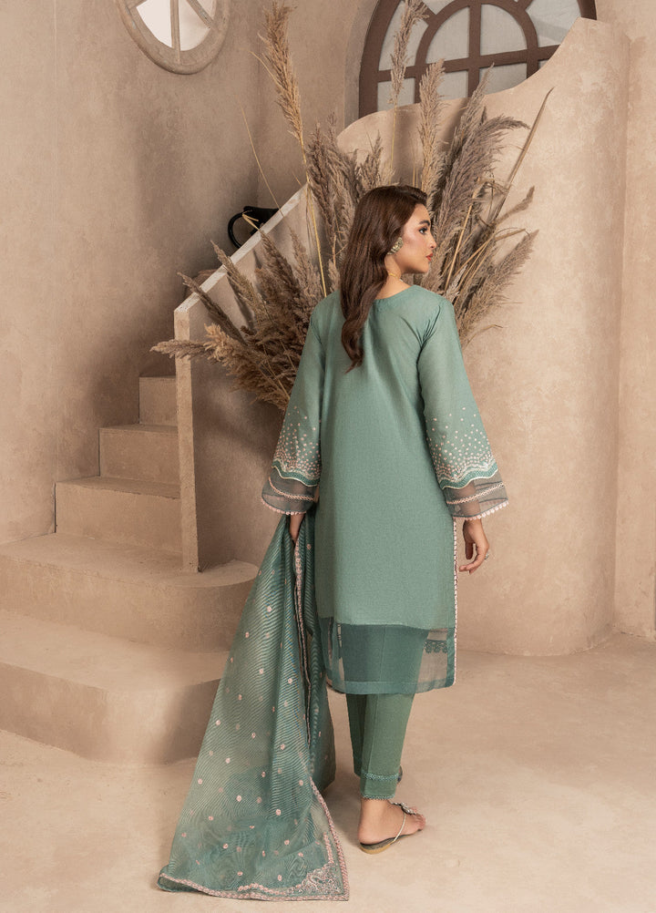 Haniya Mahnoor Pret Embroidered Lawn 3 Piece Suit Paradise