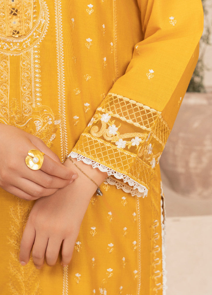 Haniya Mahnoor Pret Embroidered Lawn 3 Piece Suit Harmony