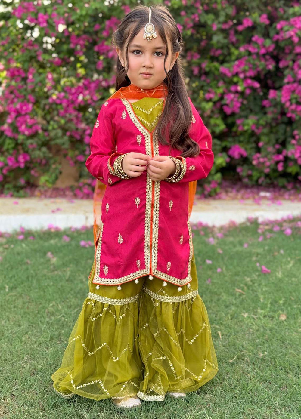 Modest Pret Embroidered Raw Silk 3 Piece Suit Noorani