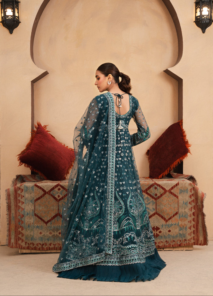 Haniya Mahnoor Pret Embroidered Net 3 Piece Anabia