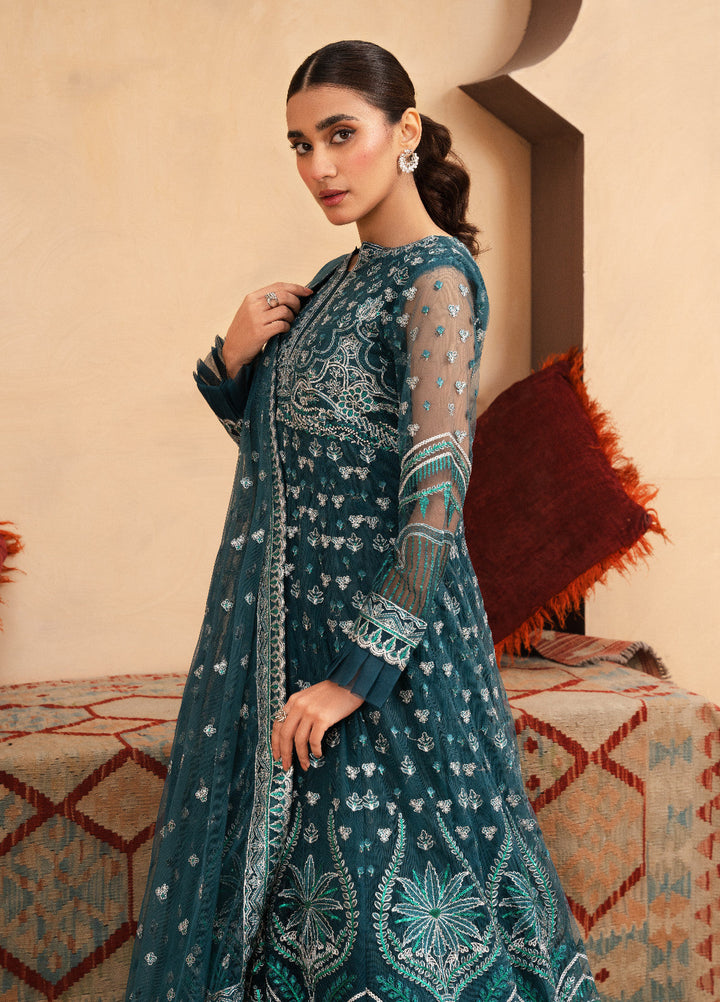 Haniya Mahnoor Pret Embroidered Net 3 Piece Anabia