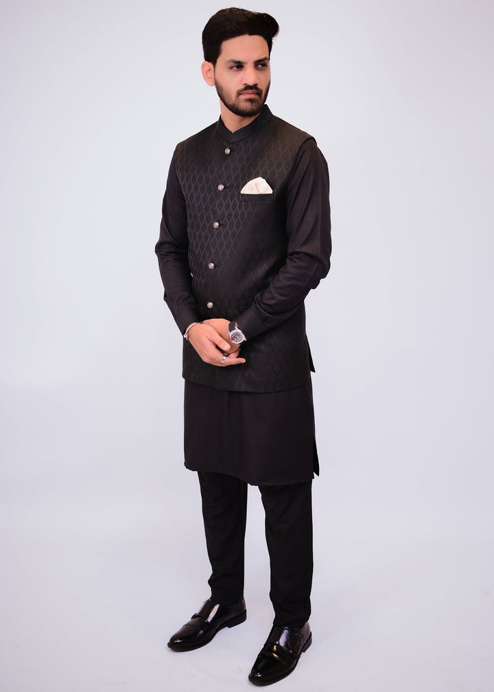 Label M Embroidered Men Waistcoat - WC19
