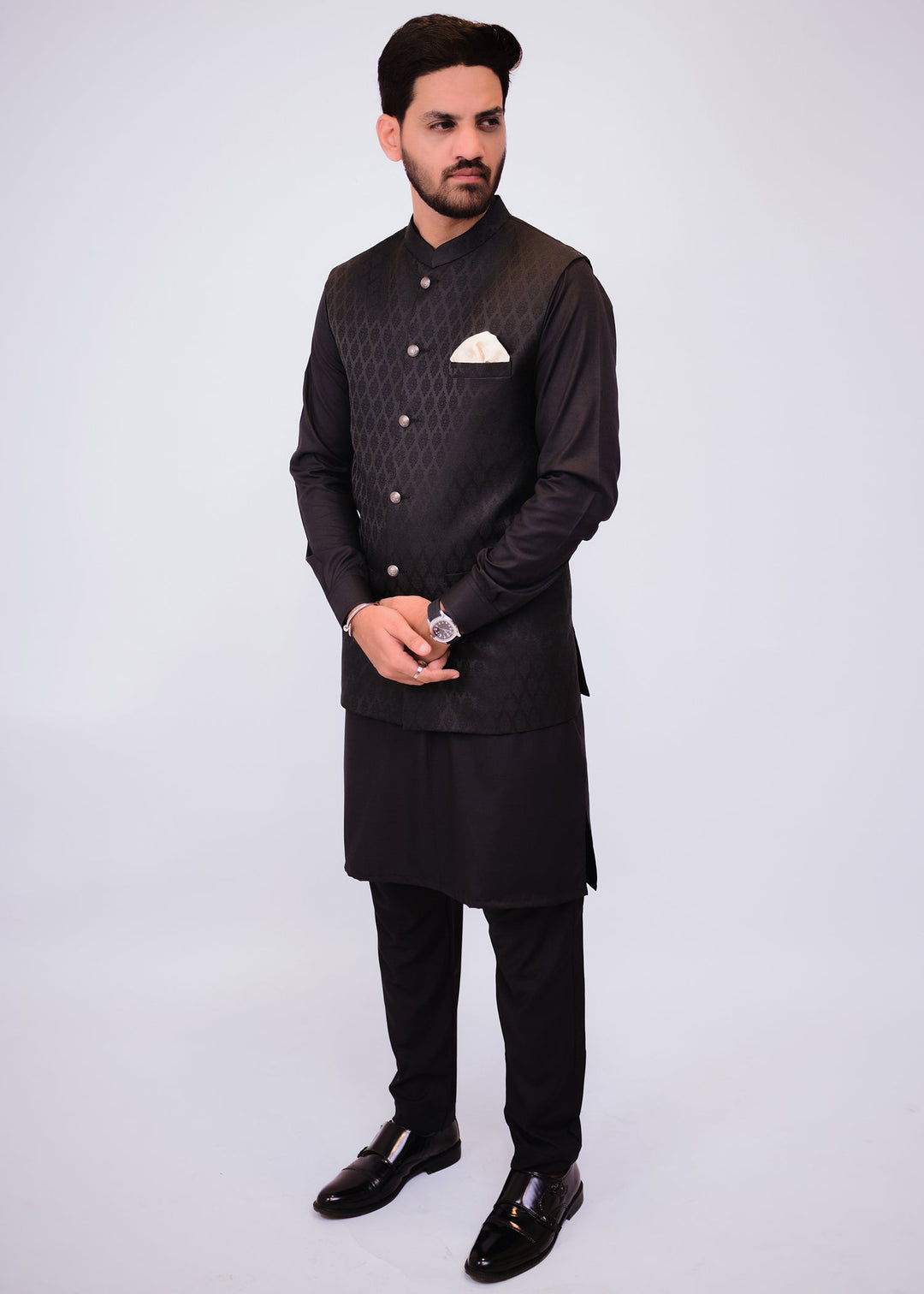 Label M Embroidered Men Waistcoat - WC19