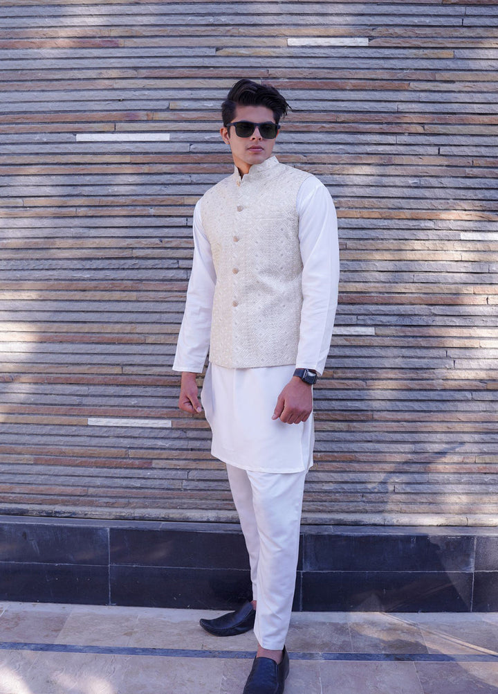 Label M Embroidered Men Waistcoat - WC13