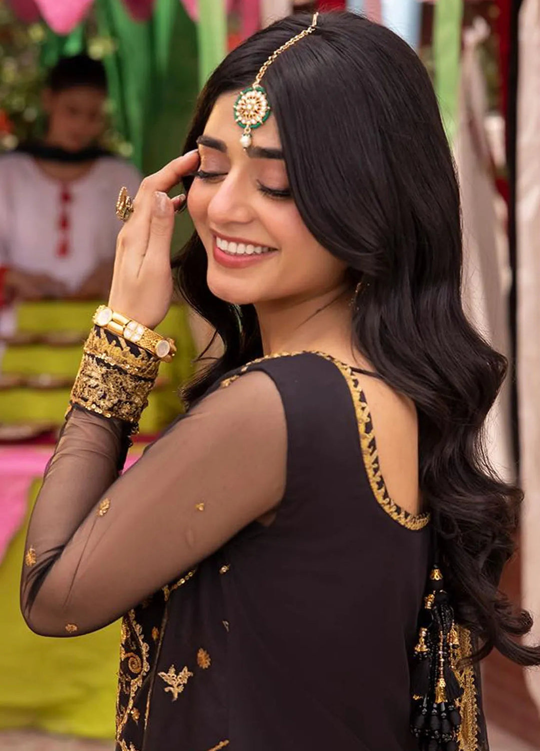 Pyaar Diyan Gallan By Asim Jofa Embroidered Net Suit Unstitched 3 Piece AJEM-04 - Festive Collection