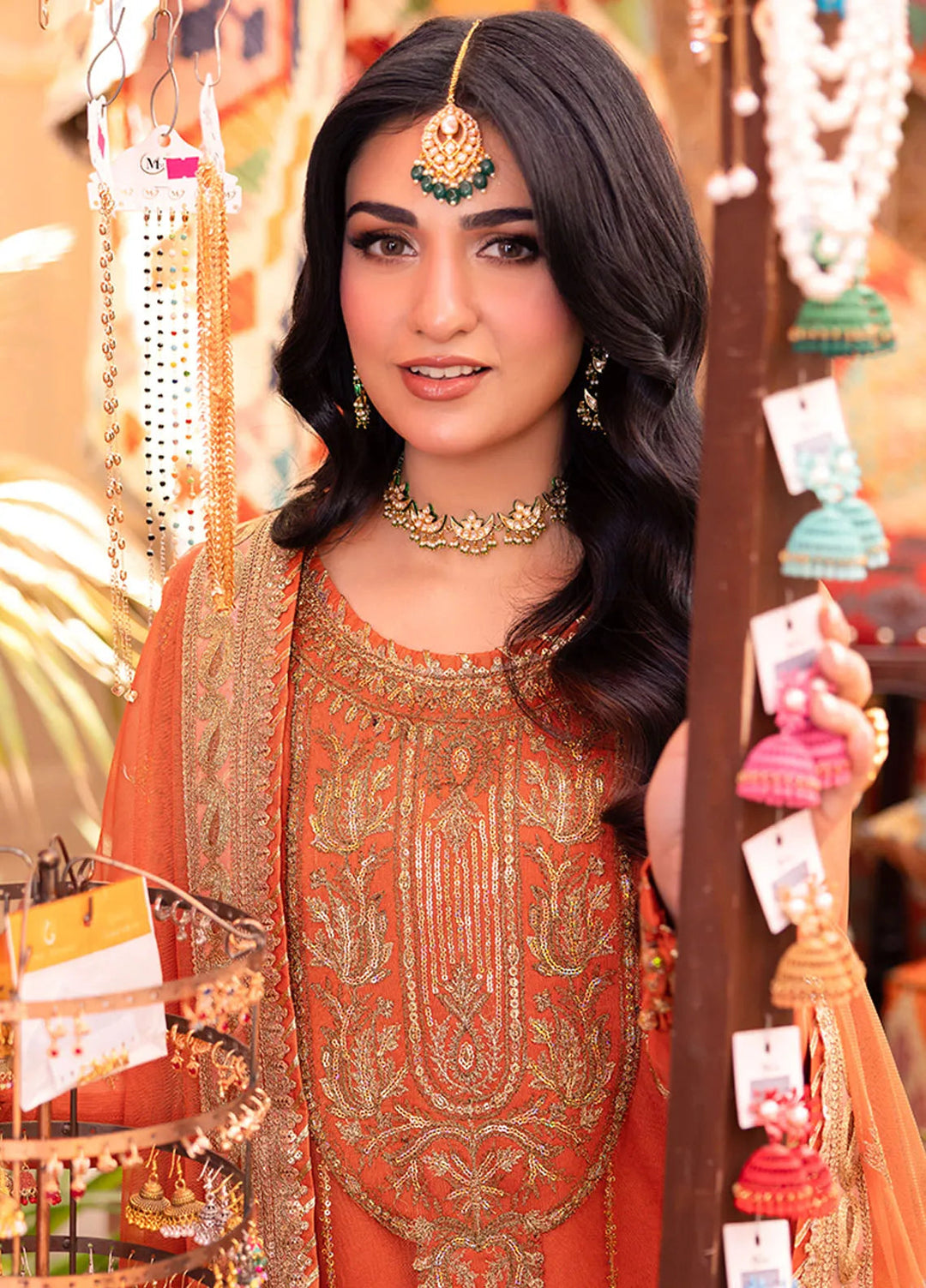 Pyaar Diyan Gallan By Asim Jofa Embroidered Net Suit Unstitched 3 Piece AJEM-08 - Festive Collection
