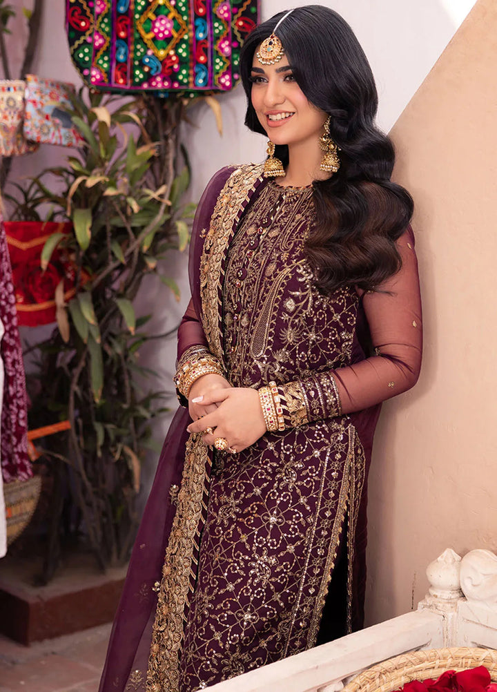 Pyaar Diyan Gallan By Asim Jofa Embroidered Organza Suit Unstitched 3 Piece AJEM-24 - Festive Collection