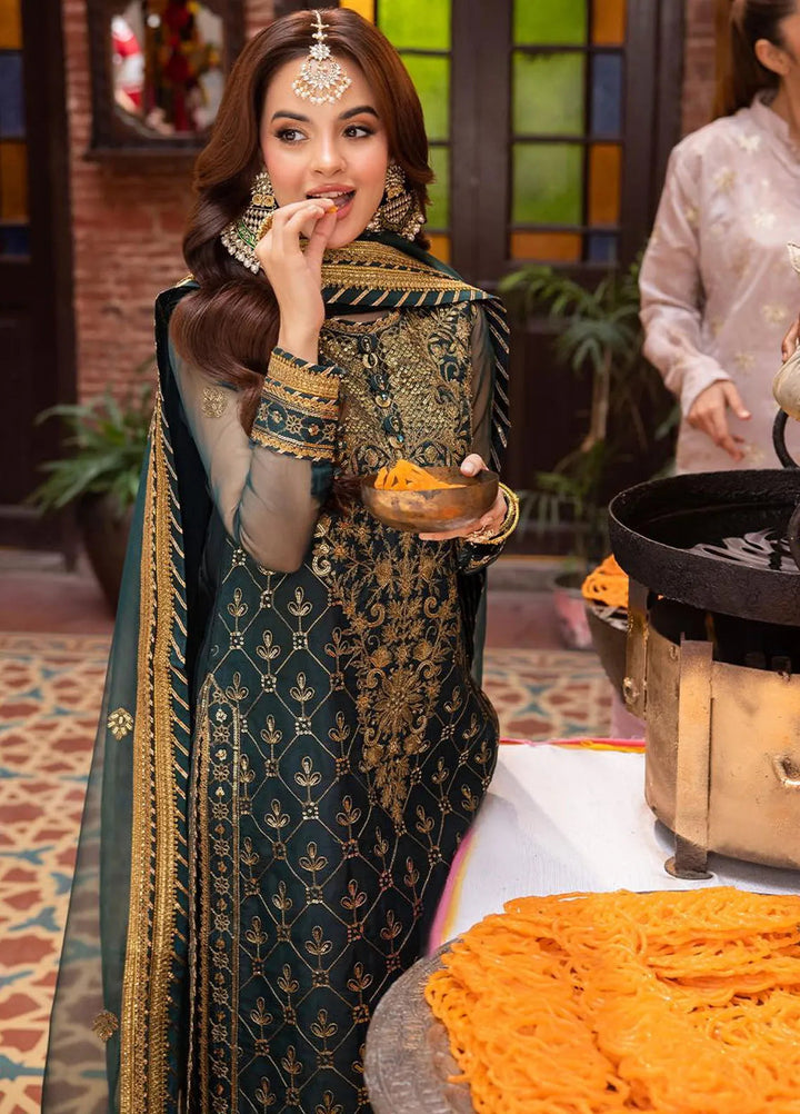 Pyaar Diyan Gallan By Asim Jofa Embroidered Organza Suit Unstitched 3 Piece AJEM-25 - Festive Collection