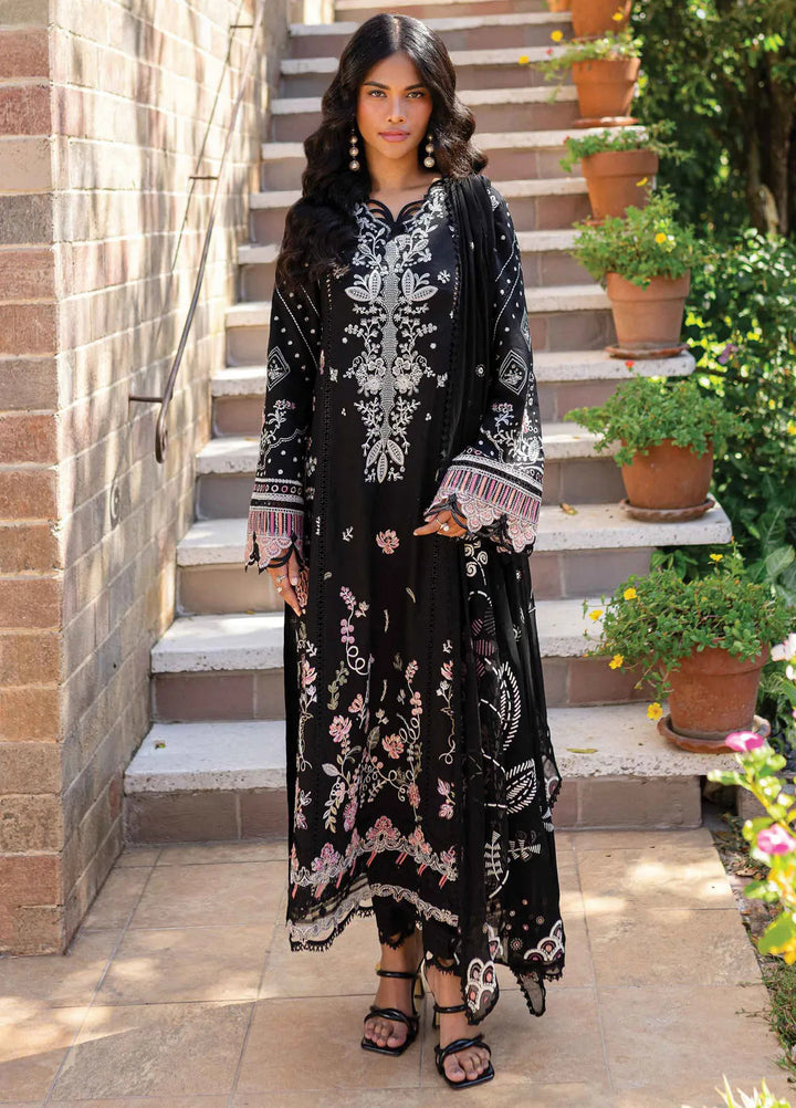 Q Line by Qalamkar Embroidered Lawn Suits Unstitched 3 Piece QLM25QL QM-04 Gigi - Summer Collection