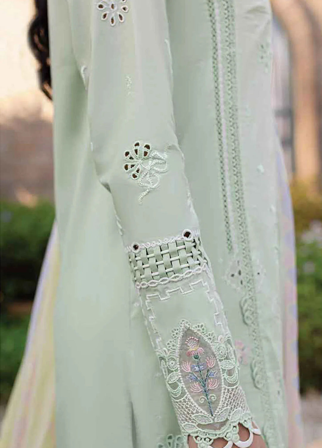 Q Line by Qalamkar Embroidered Lawn Suits Unstitched 3 Piece QLM25QL QM-08 Maia - Summer Collection