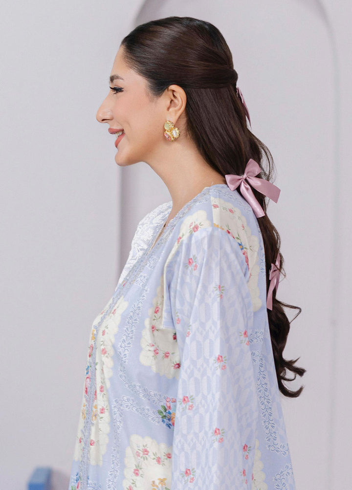 Q Prints by Qalamkar Embroidered Lawn Suits Unstitched 3 Piece QLM25QP D-02 A Esme - Summer Collection