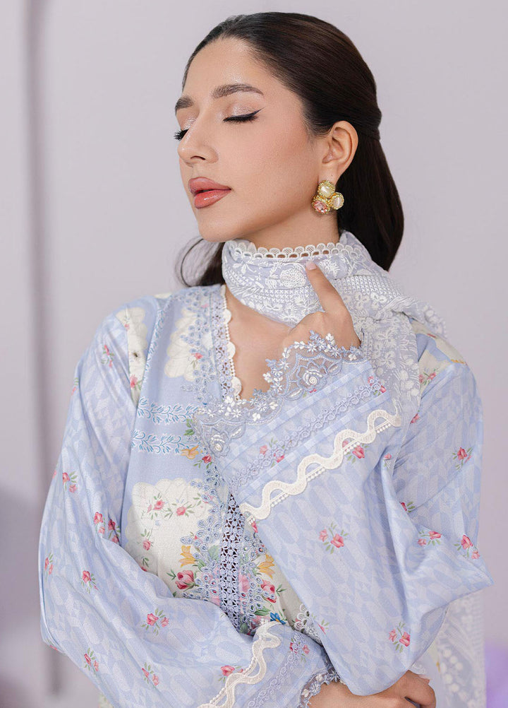 Q Prints by Qalamkar Embroidered Lawn Suits Unstitched 3 Piece QLM25QP D-02 A Esme - Summer Collection