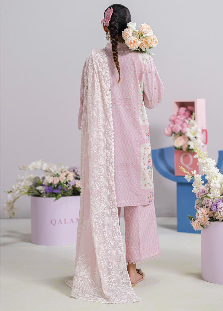Q Prints by Qalamkar Embroidered Lawn Suits Unstitched 3 Piece QLM25QP D-02 B Kira - Summer Collection