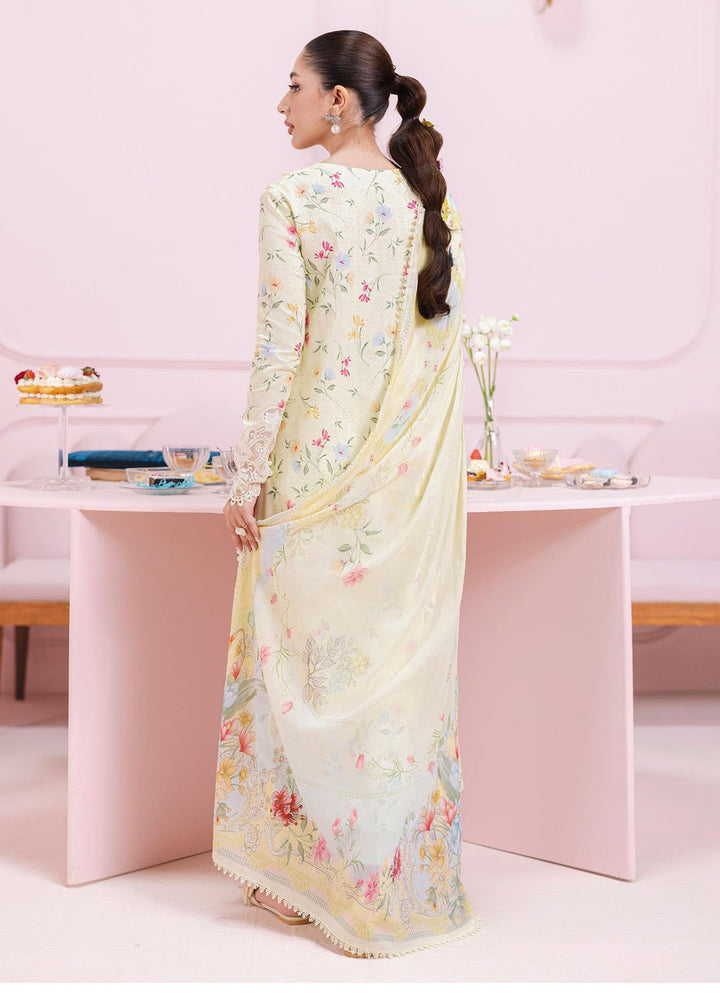 Q Prints by Qalamkar Embroidered Lawn Suits Unstitched 3 Piece QLM25QP D-04 B Laurel - Summer Collection