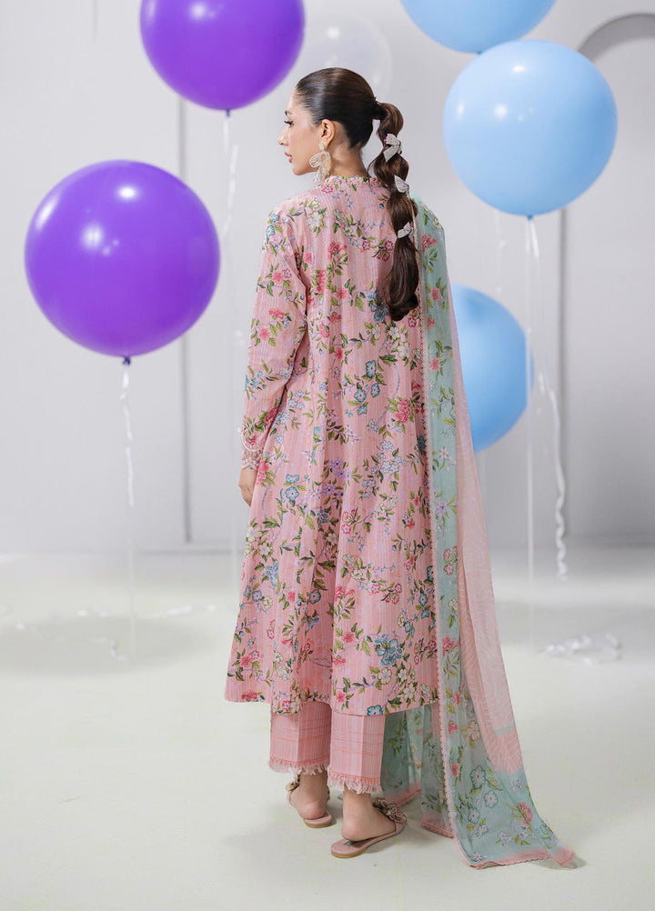 Q Prints by Qalamkar Embroidered Lawn Suits Unstitched 3 Piece QLM25QP D-05 A Zelda - Summer Collection