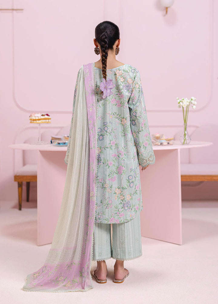 Q Prints by Qalamkar Embroidered Lawn Suits Unstitched 3 Piece QLM25QP D-05 B Greta - Summer Collection