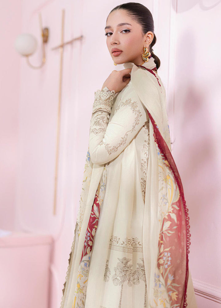 Q Prints by Qalamkar Embroidered Lawn Suits Unstitched 3 Piece QLM25QP D-06 B Talia - Summer Collection