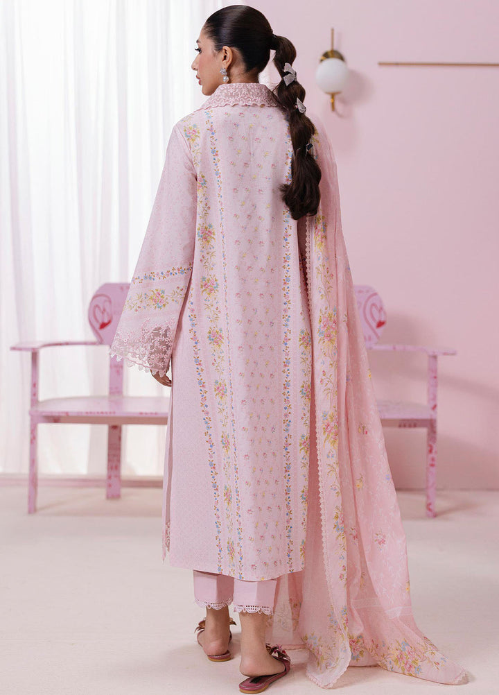 Q Prints by Qalamkar Embroidered Lawn Suits Unstitched 3 Piece QLM25QP D-07 B Eden - Summer Collection
