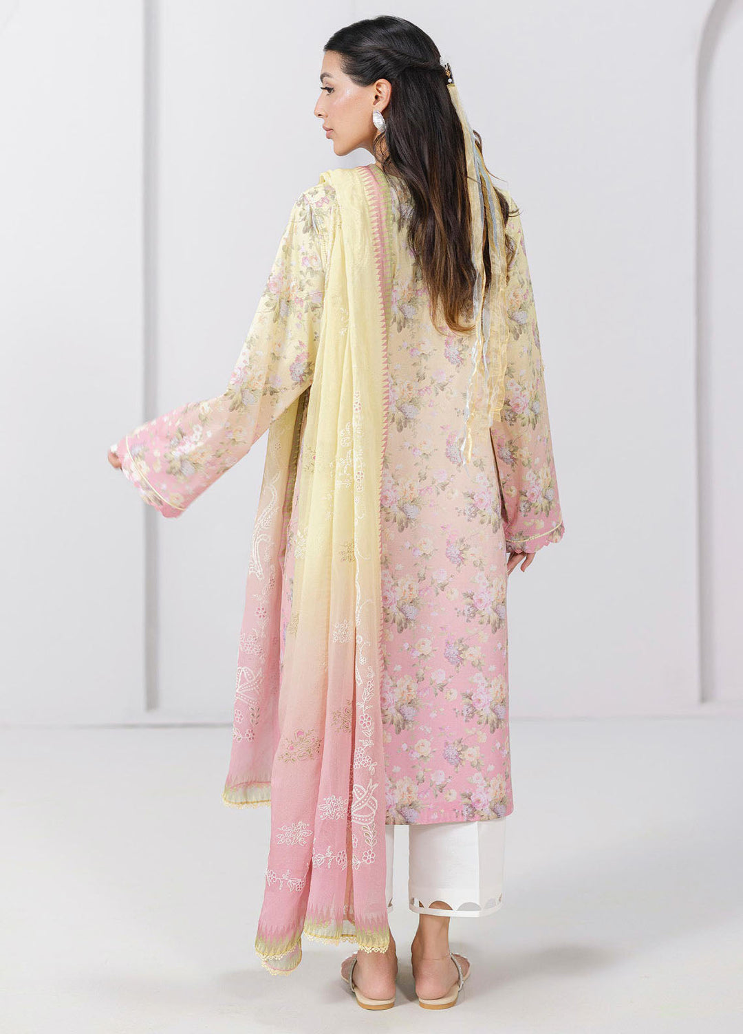 Q Prints by Qalamkar Embroidered Lawn Suits Unstitched 3 Piece QLM25QP D-08 A Sierra - Summer Collection