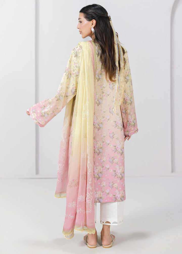 Q Prints by Qalamkar Embroidered Lawn Suits Unstitched 3 Piece QLM25QP D-08 A Sierra - Summer Collection