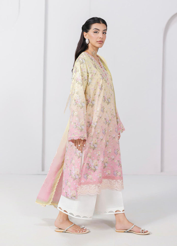 Q Prints by Qalamkar Embroidered Lawn Suits Unstitched 3 Piece QLM25QP D-08 A Sierra - Summer Collection