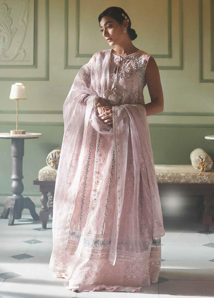 Qala By Mushq Embroidered  Suits Unstitched 4 Piece MQ23Q MCK-01 Zoya - Luxury Festive Collection