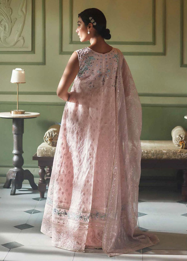 Qala By Mushq Embroidered  Suits Unstitched 4 Piece MQ23Q MCK-01 Zoya - Luxury Festive Collection