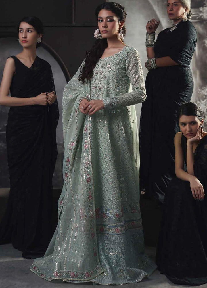 Qala By Mushq Embroidered  Suits Unstitched 4 Piece MQ23Q MCK-02 Haniya - Luxury Festive Collection