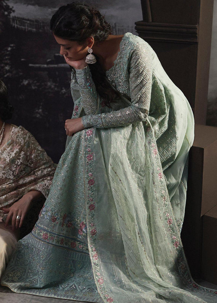 Qala By Mushq Embroidered  Suits Unstitched 4 Piece MQ23Q MCK-02 Haniya - Luxury Festive Collection