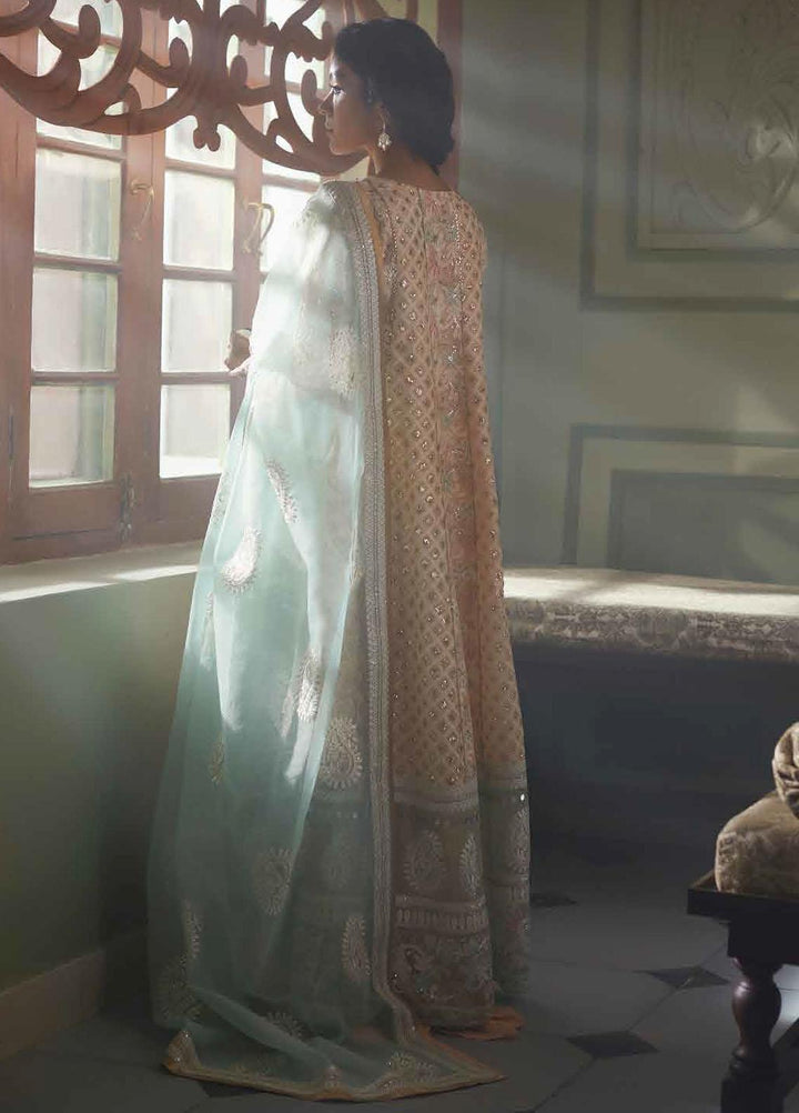 Qala By Mushq Embroidered  Suits Unstitched 4 Piece MQ23Q MCK-04 Amira - Luxury Festive Collection