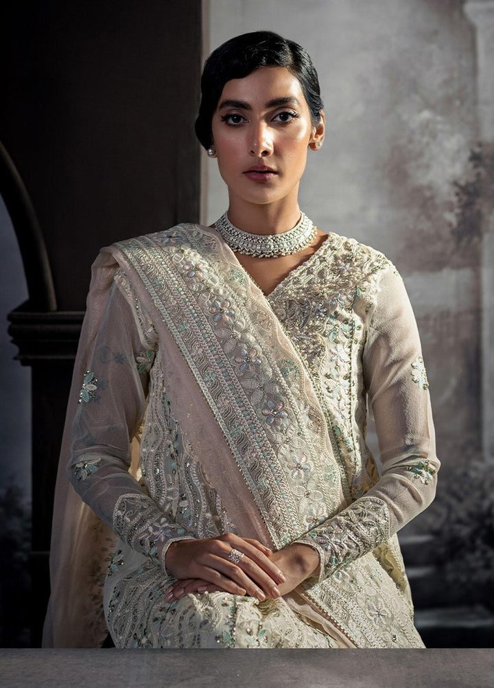 Qala By Mushq Embroidered  Suits Unstitched 4 Piece MQ23Q MCK-05 Aaila - Luxury Festive Collection