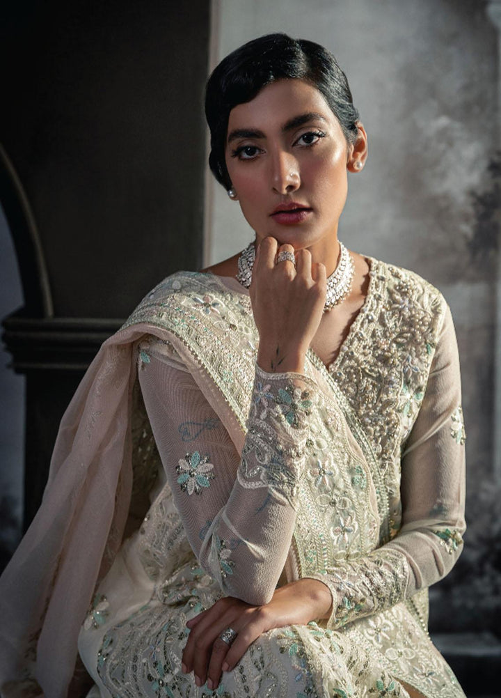 Qala By Mushq Embroidered  Suits Unstitched 4 Piece MQ23Q MCK-05 Aaila - Luxury Festive Collection