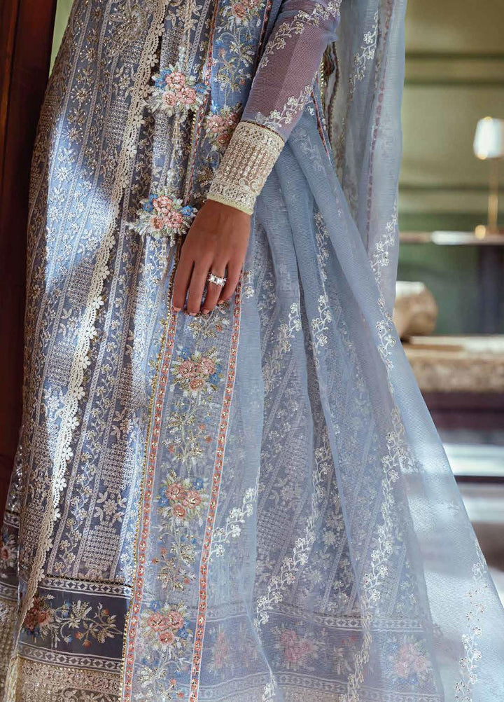 Qala By Mushq Embroidered  Suits Unstitched 4 Piece MQ23Q MCK-06 Zahra - Luxury Festive Collection