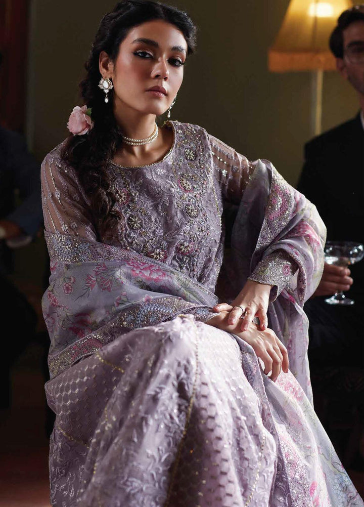 Qala By Mushq Embroidered  Suits Unstitched 4 Piece MQ23Q MCK-10 Eira - Luxury Festive Collection