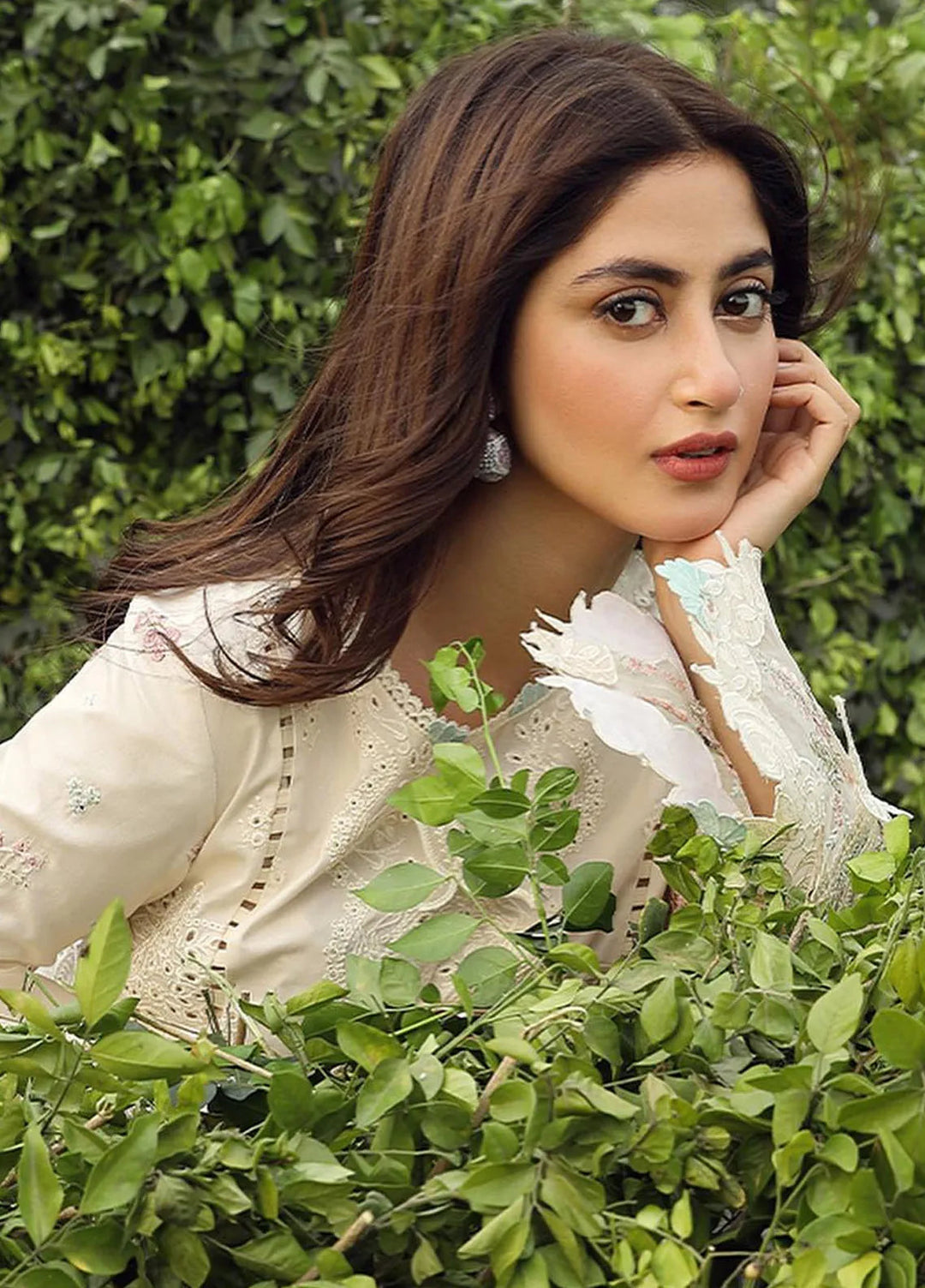 Qalamkar Chikankari Lawn Suit Unstitched 3 Piece QLM24F PS-04 Zuha - Festive Collection