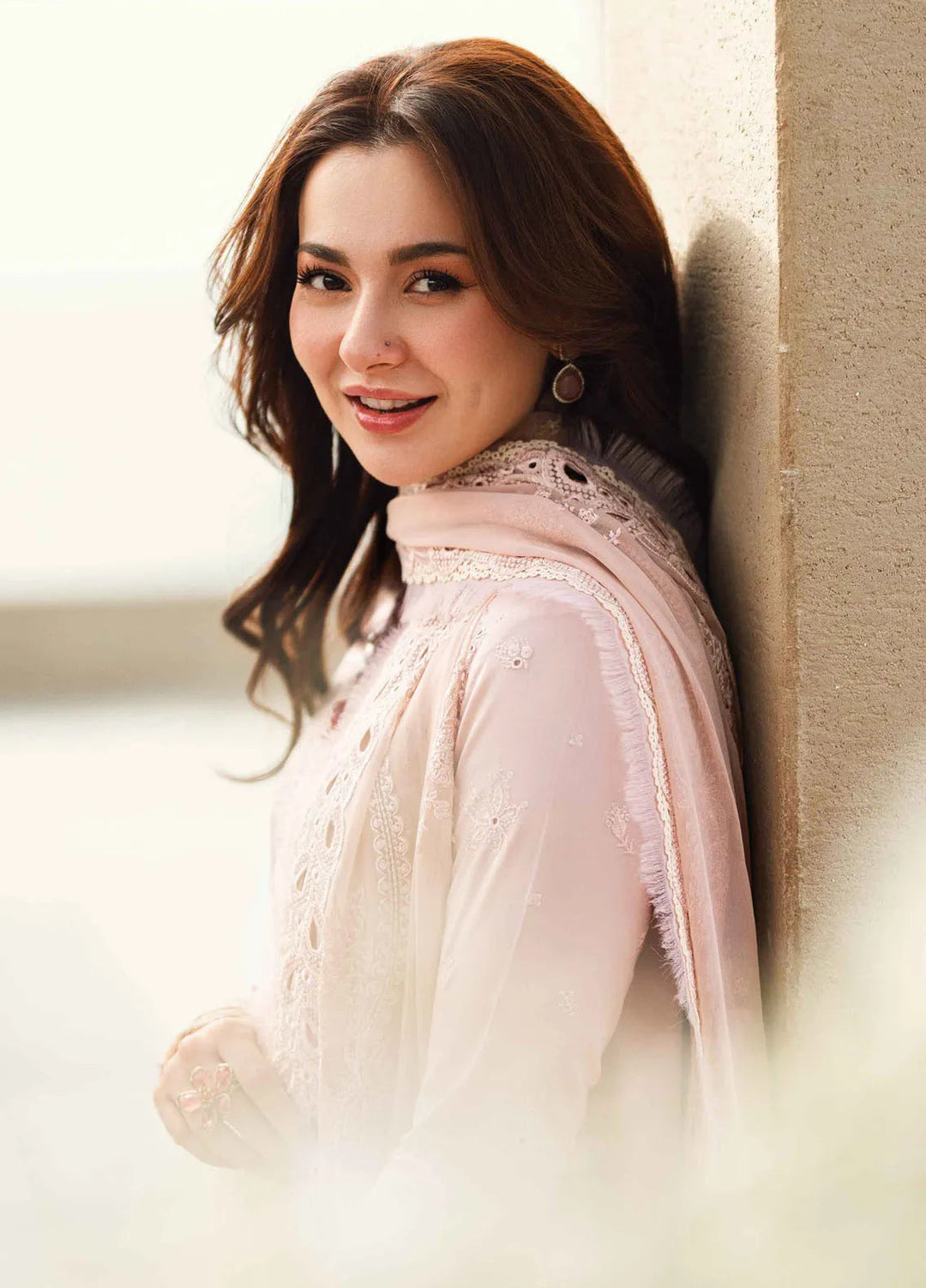 Qalamkar Chikankari Lawn Suits Unstitched 3 Piece QLM25SL FK-10 Zoe - Summer Collection