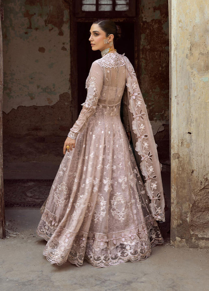 Qalamkar Embroidered Chiffon Suits Unstitched 3 Piece QLM25QC WC-01 Aisla - Formals Collection