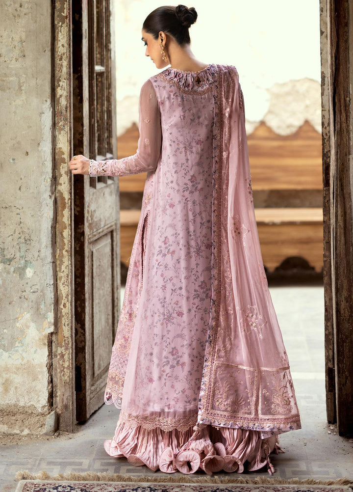 Qalamkar Embroidered Chiffon Suits Unstitched 3 Piece QLM25QC WC-05 Riona - Formals Collection